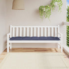 Tuinbankkussen 180x50x7 cm marineblauw oxford stof