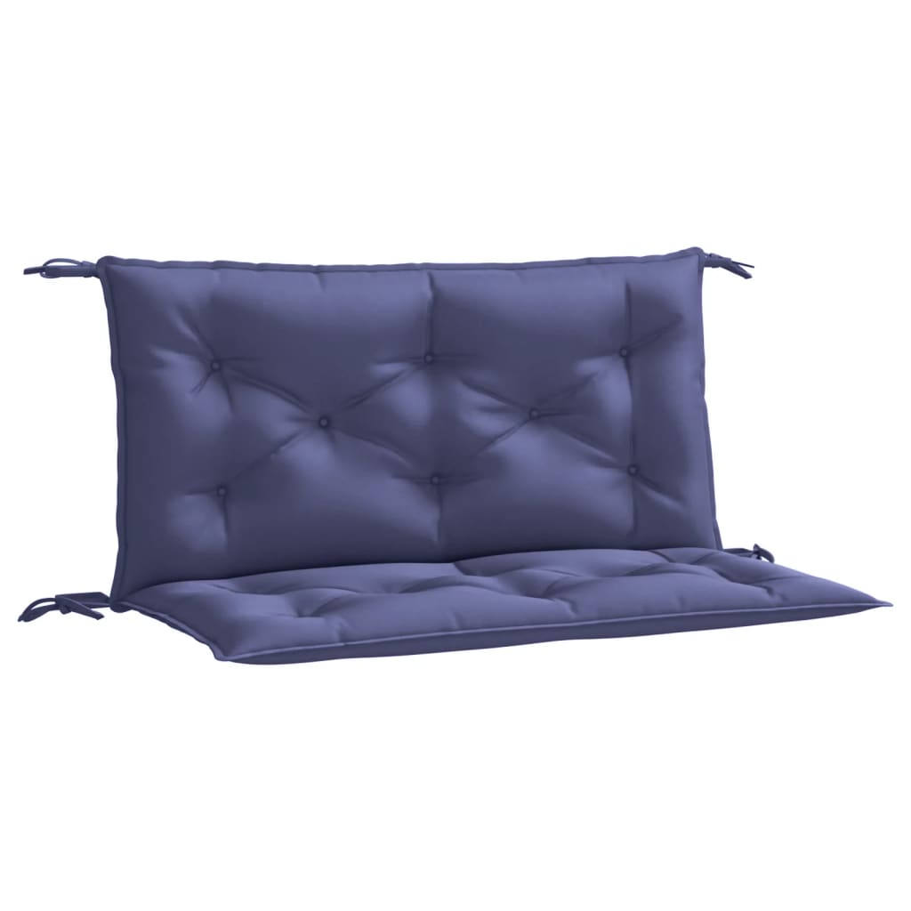 Tuinbankkussens 2 St 100X50X7 Cm Oxford Stof Marineblauw