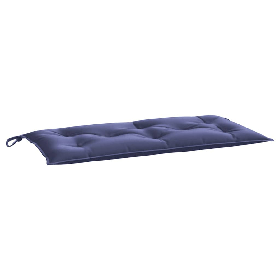 Tuinbankkussens 2 St 100X50X7 Cm Oxford Stof Marineblauw