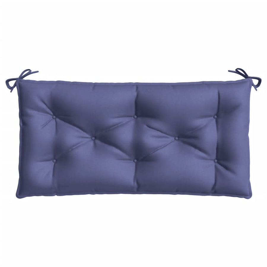 Tuinbankkussens 2 St 100X50X7 Cm Oxford Stof Marineblauw