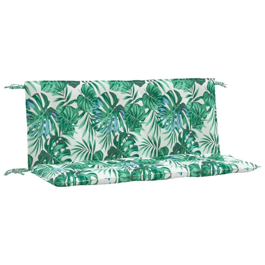 Tuinbankkussens 2 St Bladpatroon 120X50X7 Cm Oxford Stof