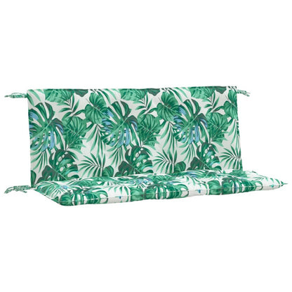 Tuinbankkussens 2 St Bladpatroon 120X50X7 Cm Oxford Stof
