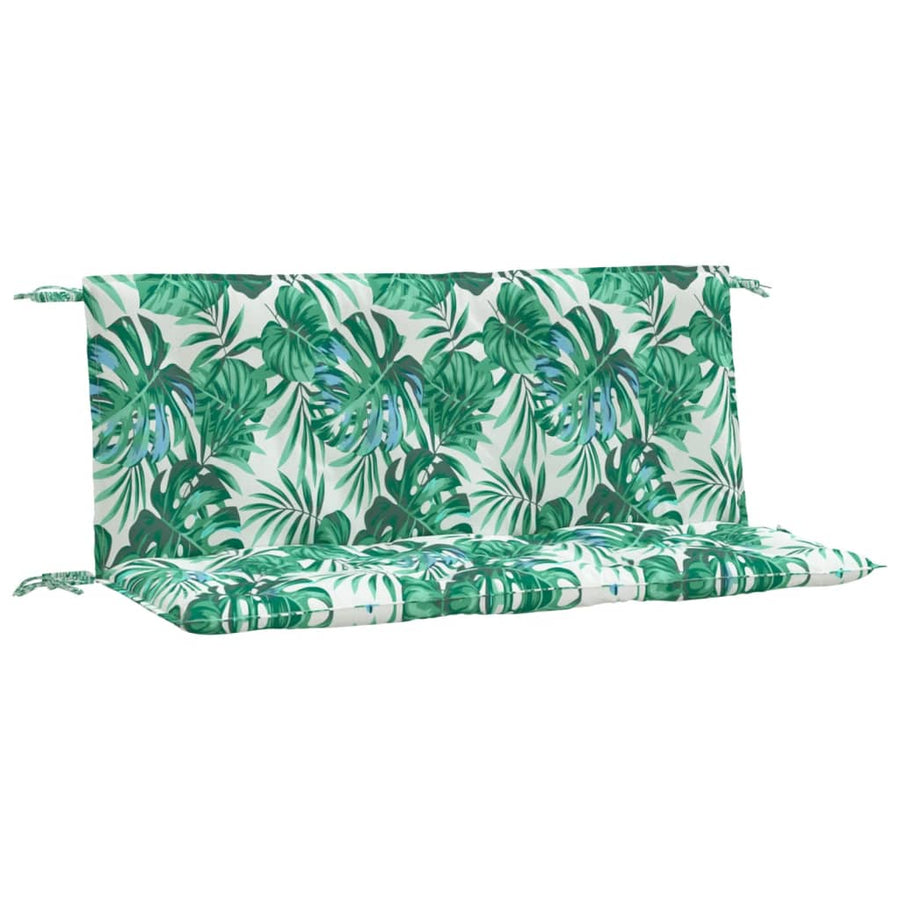 Tuinbankkussens 2 St Bladpatroon 120X50X7 Cm Oxford Stof