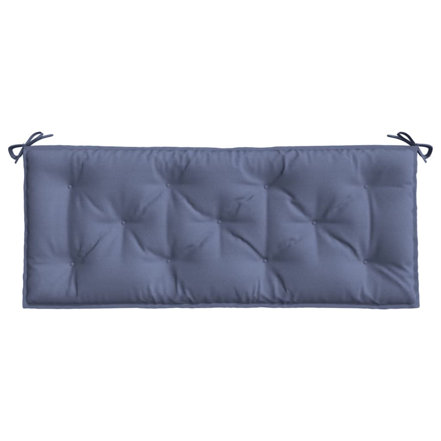 Tuinbankkussens 2 St 120X50X7 Cm Oxford Stof Marineblauw