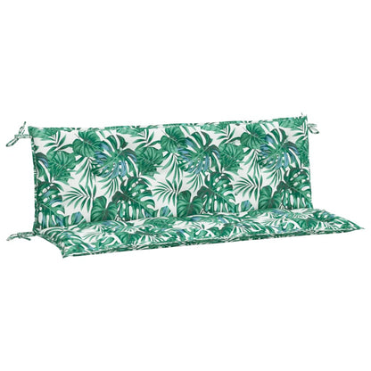 Tuinbankkussens 2 St 150X50X7 Cm Oxford Stof Bladpatroon