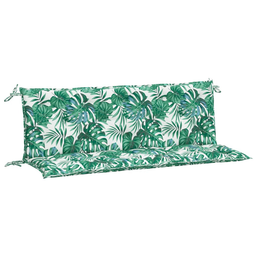 Tuinbankkussens 2 St 150X50X7 Cm Oxford Stof Bladpatroon
