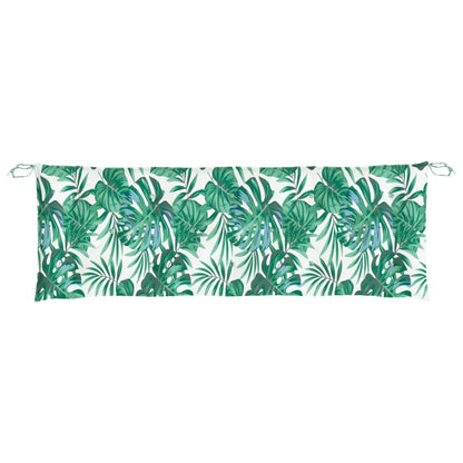 Tuinbankkussens 2 St 150X50X7 Cm Oxford Stof Bladpatroon