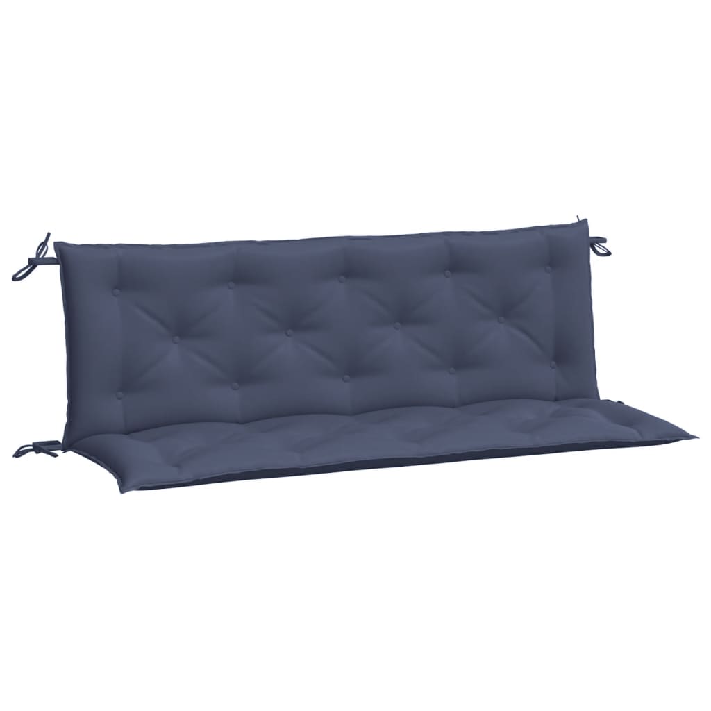 Tuinbankkussens 2 St 150X50X7 Cm Oxford Stof Marineblauw