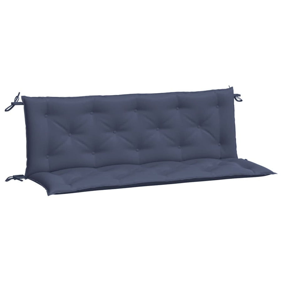Tuinbankkussens 2 St 150X50X7 Cm Oxford Stof Marineblauw