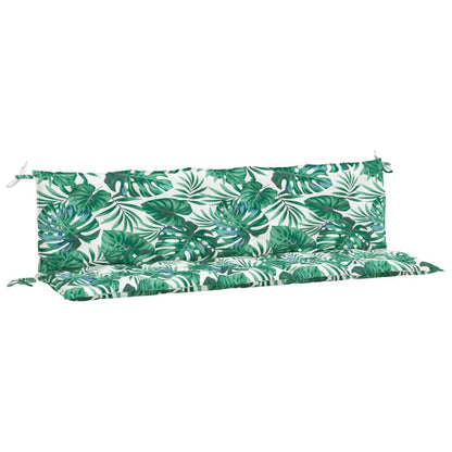 Tuinbankkussens 2 St 180X50X7 Cm Oxford Stof Bladpatroon