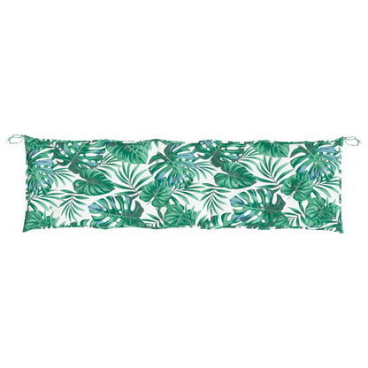 Tuinbankkussens 2 St 180X50X7 Cm Oxford Stof Bladpatroon