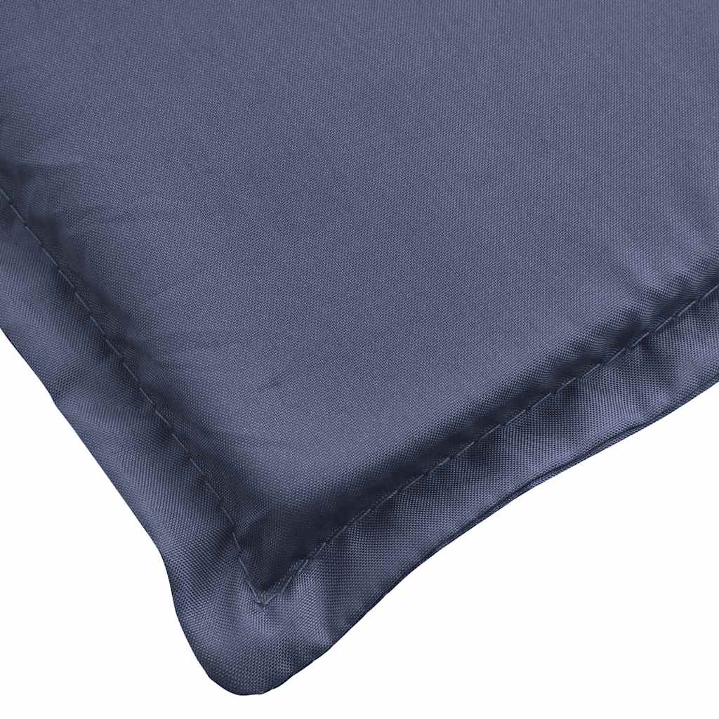 Ligbedkussen 180X60X4 Cm Oxford Stof Marineblauw