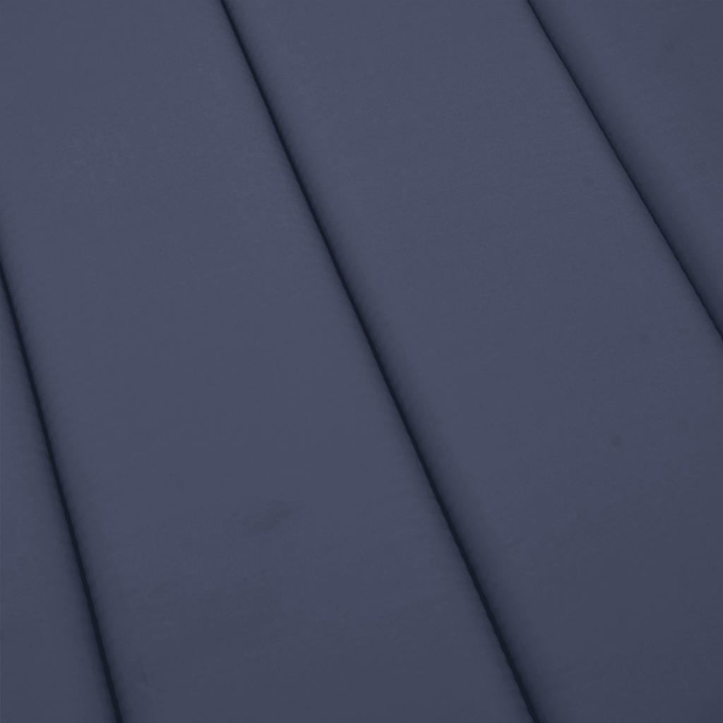 Ligbedkussen 180X60X4 Cm Oxford Stof Marineblauw