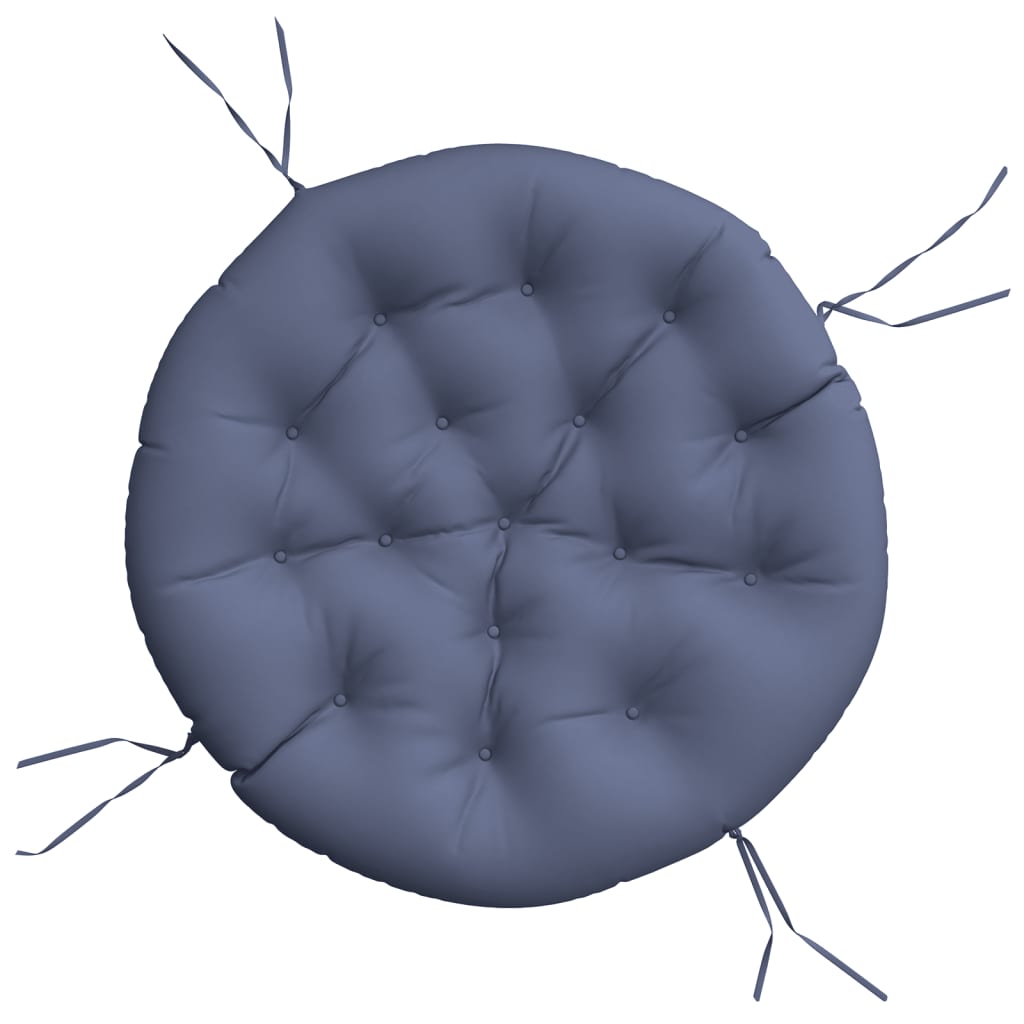 Zitkussen rond Ø 100x11 cm oxford stof marineblauw
