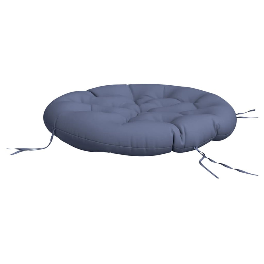 Zitkussen rond Ø 100x11 cm oxford stof marineblauw