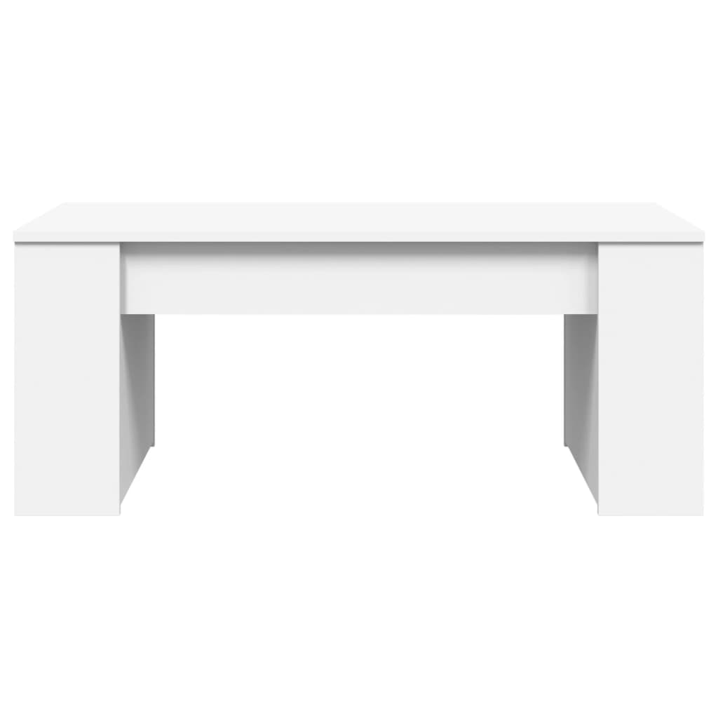 Salontafel 102x50x42 cm bewerkt hout zwart