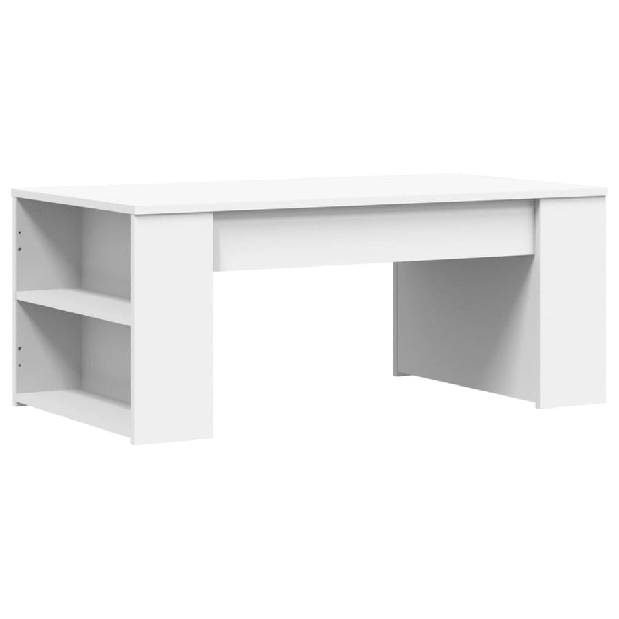 Salontafel 102x50x42 cm bewerkt hout zwart