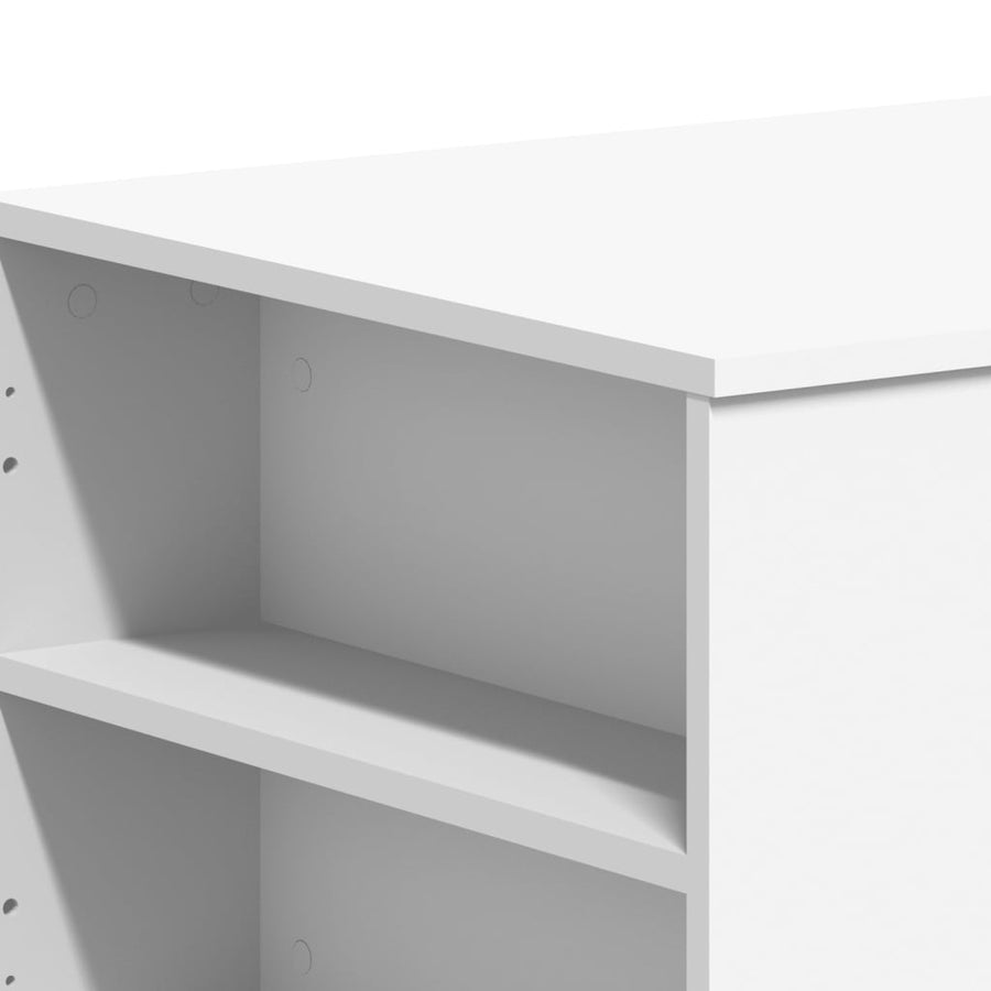 Salontafel 102x50x42 cm bewerkt hout zwart