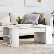 Salontafel 102x50x42 cm bewerkt hout zwart