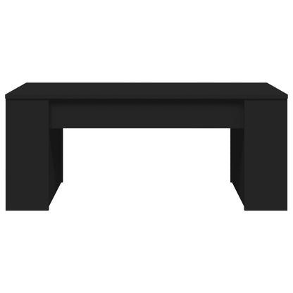 Salontafel 102x50x45 cm bewerkt hout zwart
