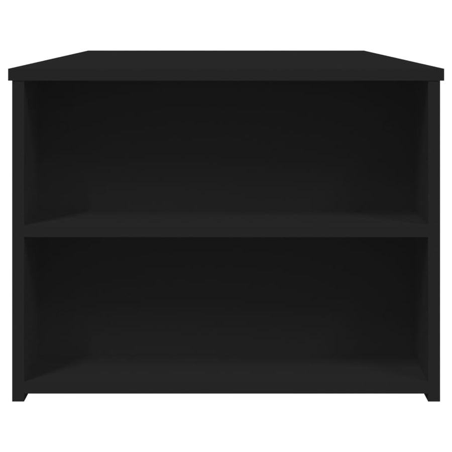 Salontafel 102x50x45 cm bewerkt hout zwart