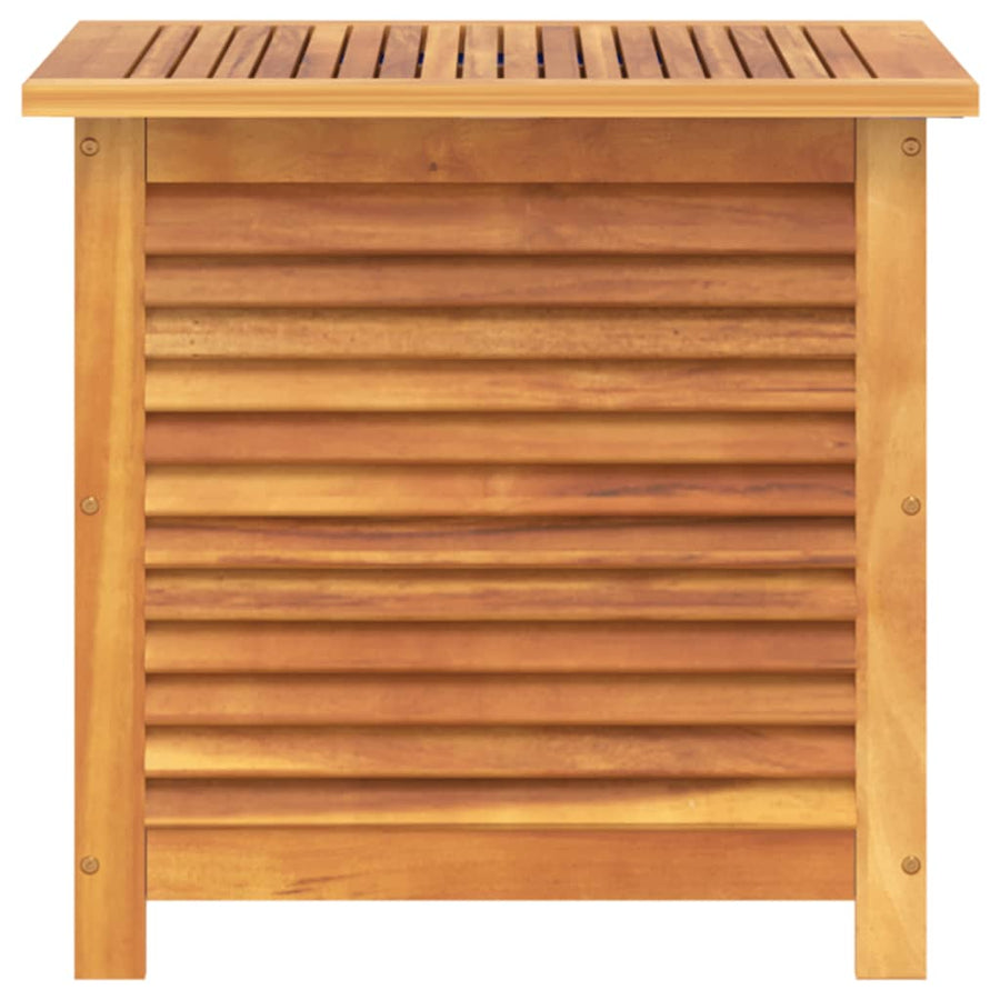 Tuinbox Met Jaloezieën 60X50X56 Cm Massief Acaciahout