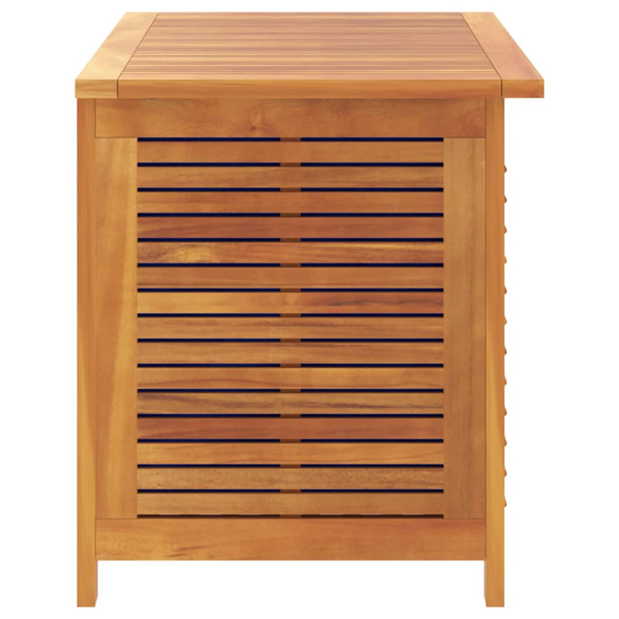 Tuinbox Met Jaloezieën 90X50X56 Cm Massief Acaciahout