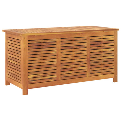 Tuinbox Met Jaloezieën 113X50X56 Cm Massief Acaciahout