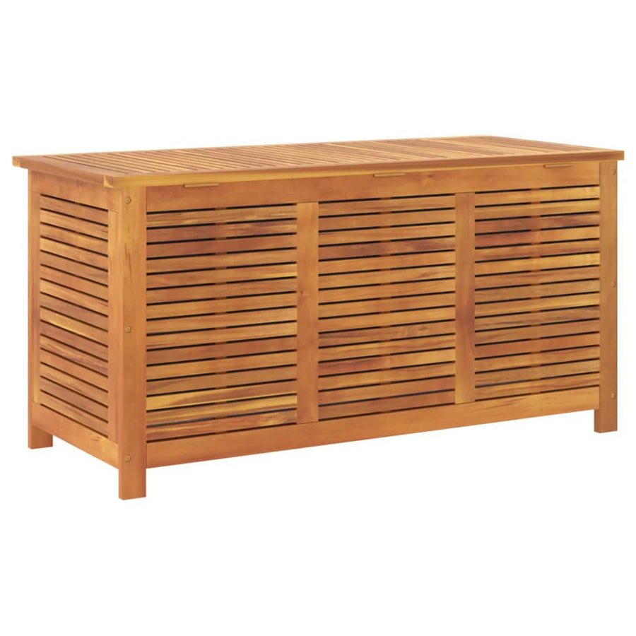 Tuinbox Met Jaloezieën 113X50X56 Cm Massief Acaciahout