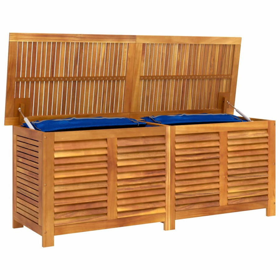 Tuinbox Met Jaloezieën 150X50X56 Cm Massief Acaciahout