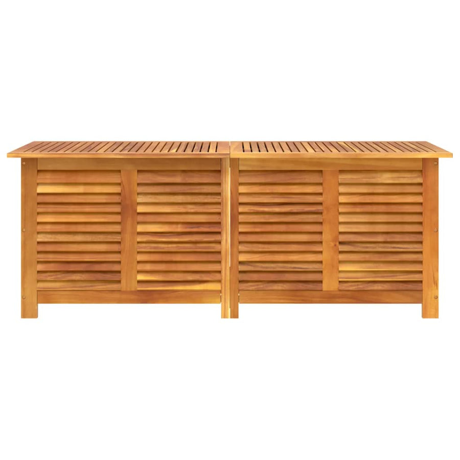 Tuinbox Met Jaloezieën 150X50X56 Cm Massief Acaciahout