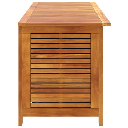 Tuinbox Met Jaloezieën 150X50X56 Cm Massief Acaciahout