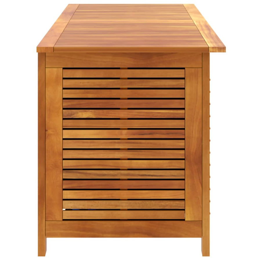 Tuinbox Met Jaloezieën 150X50X56 Cm Massief Acaciahout