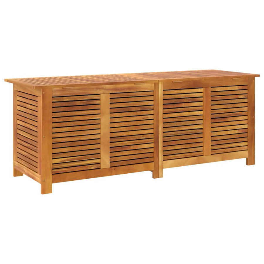 Tuinbox Met Jaloezieën 150X50X56 Cm Massief Acaciahout