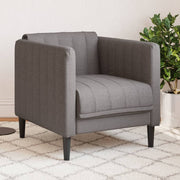 Fauteuil stof taupe 69x76,5x74,5 cm