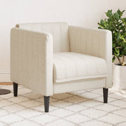 Fauteuil linnen crème 69x76,5x74,5 cm