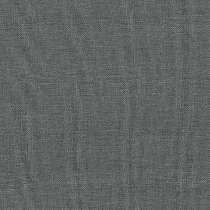 3-zitsbank stof donkergrijs