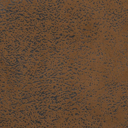 Fauteuil Chesterfield-stijl kunstsuède bruin