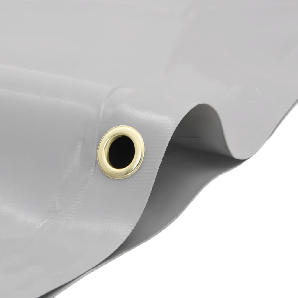 Dekzeil 600 G/M² 5X6 M Grijs