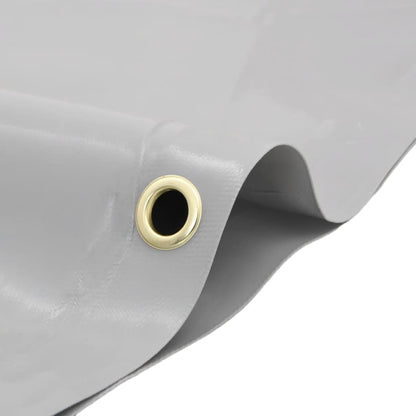 Dekzeil 600 G/M² 5X6 M Grijs