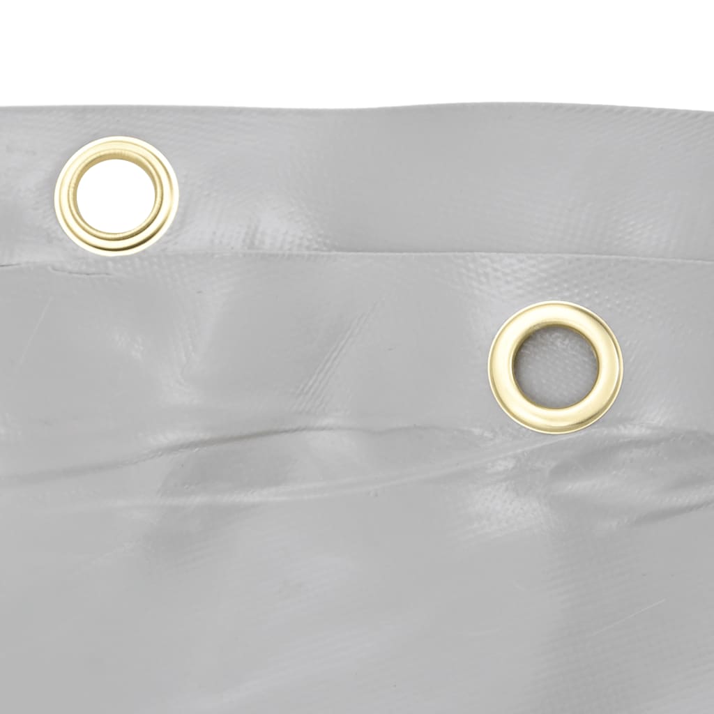 Dekzeil 600 G/M² 5X6 M Grijs