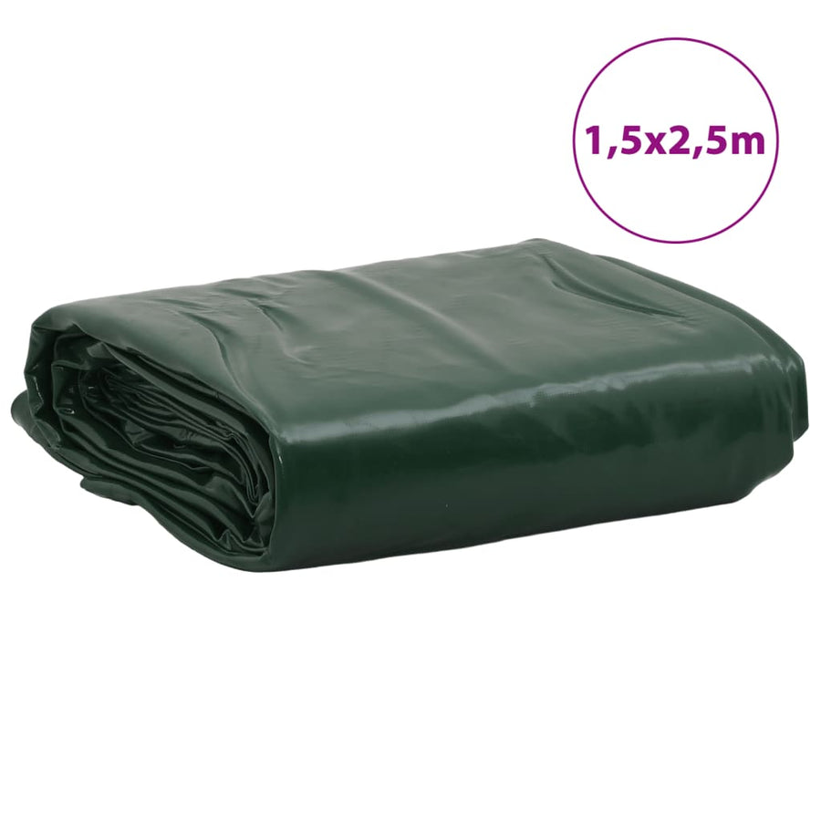 Dekzeil 600 G/M² 1,5X2,5 M Groen