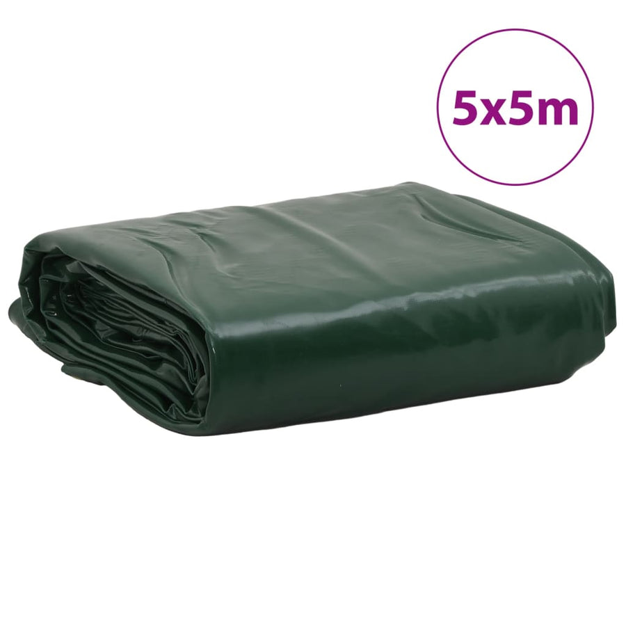 Dekzeil 600 G/M² 5X5 M Groen