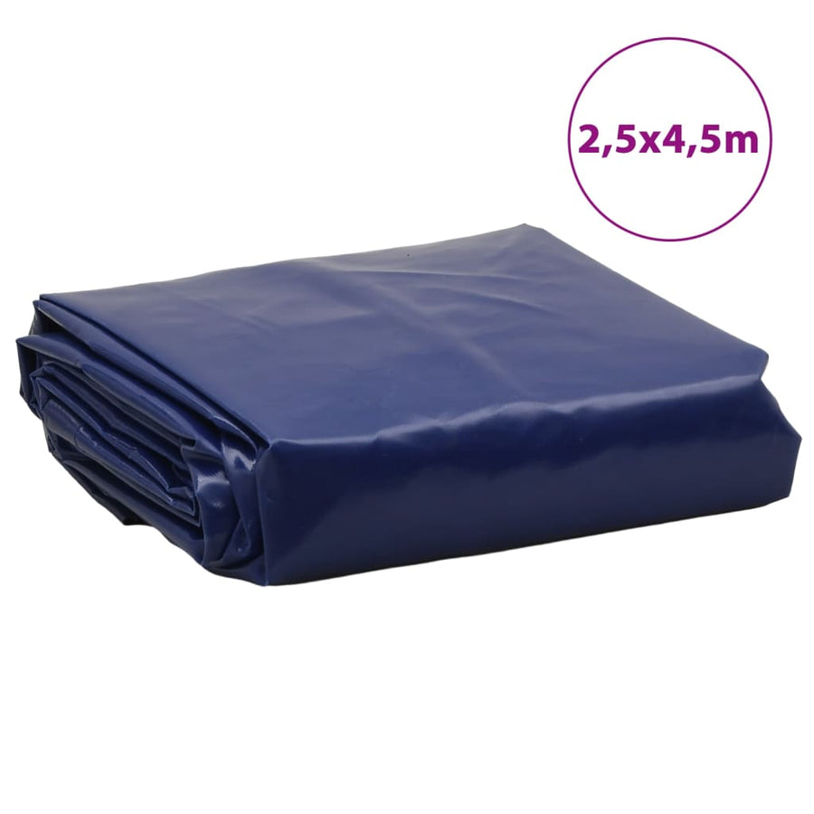 Dekzeil 600 G/M² 2,5X4,5 M Blauw