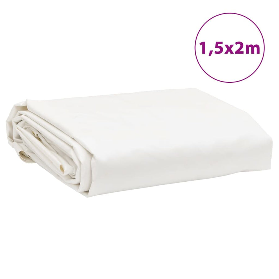 Dekzeil 600 G/M² 1,5X2 M Wit