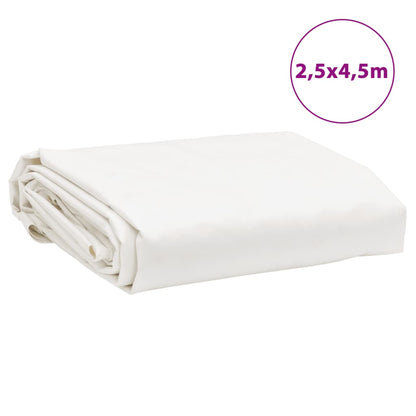 Dekzeil 600 G/M² 2,5X4,5 M Wit
