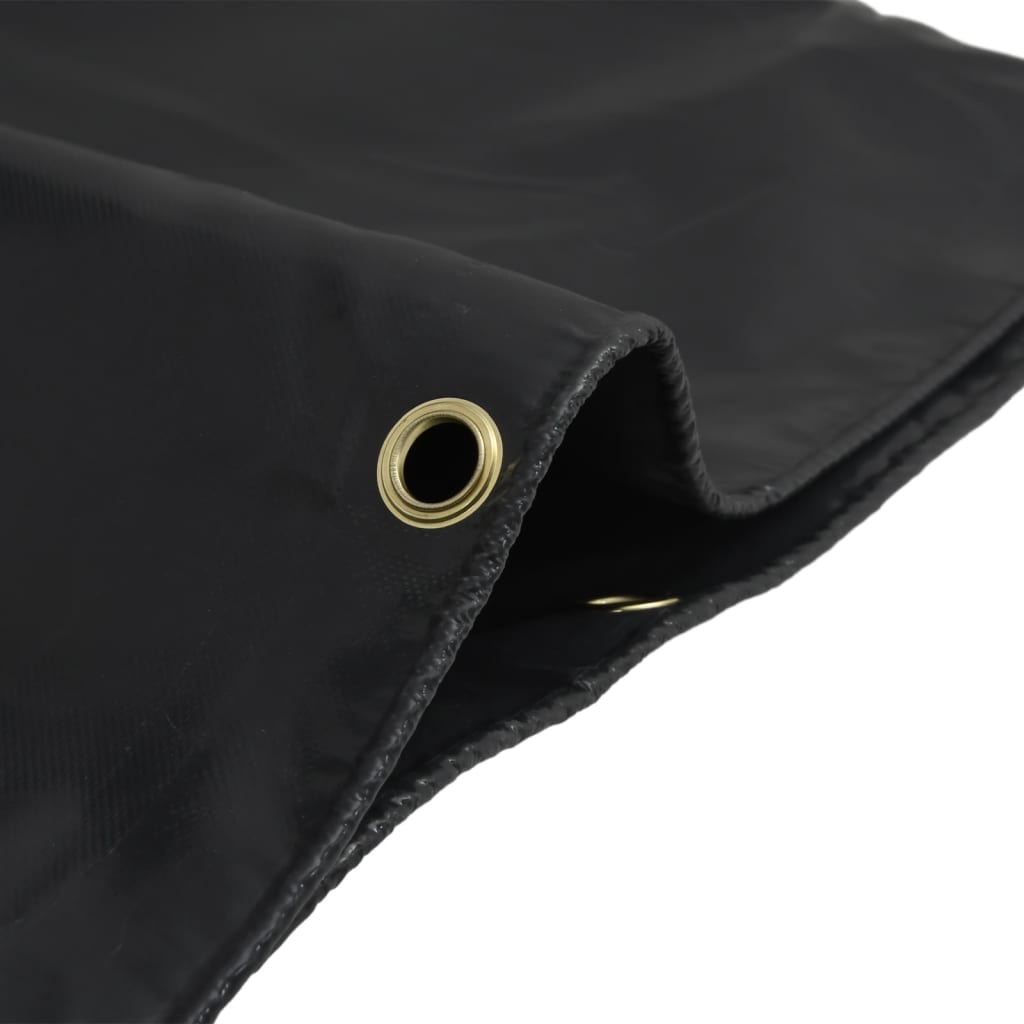 Dekzeil 600 G/M² 1,5X2 M Zwart