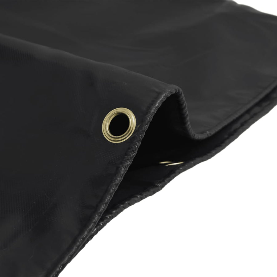 Dekzeil 600 G/M² 1,5X2,5 M Zwart