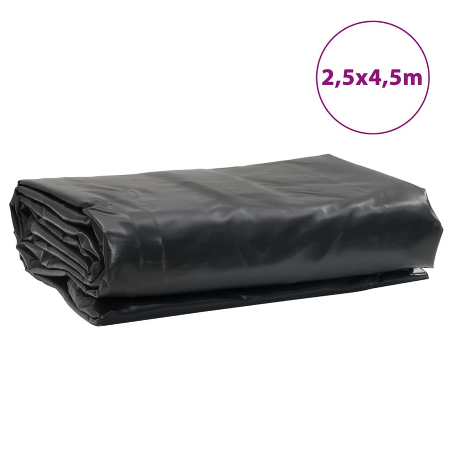 Dekzeil 600 G/M² 2,5X4,5 M Zwart