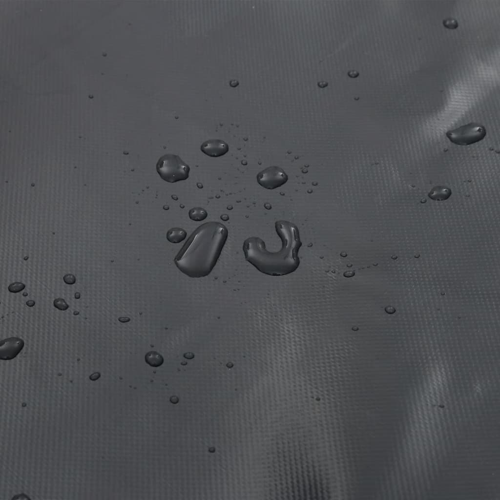 Dekzeil 650 g/m² 5x7 m zwart 5 x 7 m